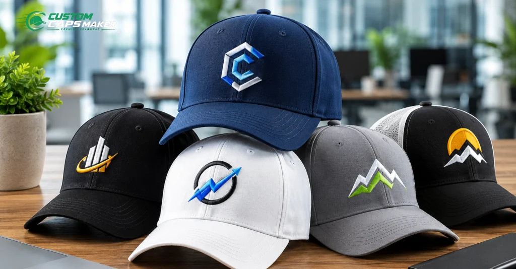 Custom caps for branding