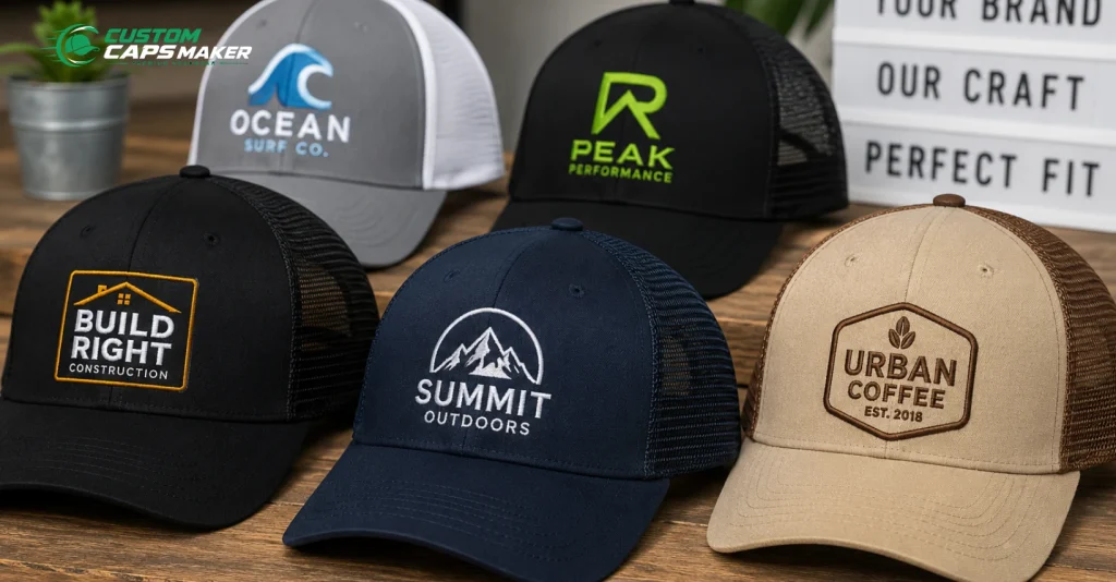 Custom trucker caps