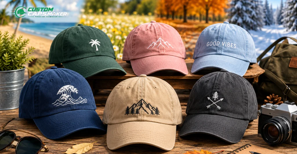 Dad Caps Are a Year-Round Wardrobe