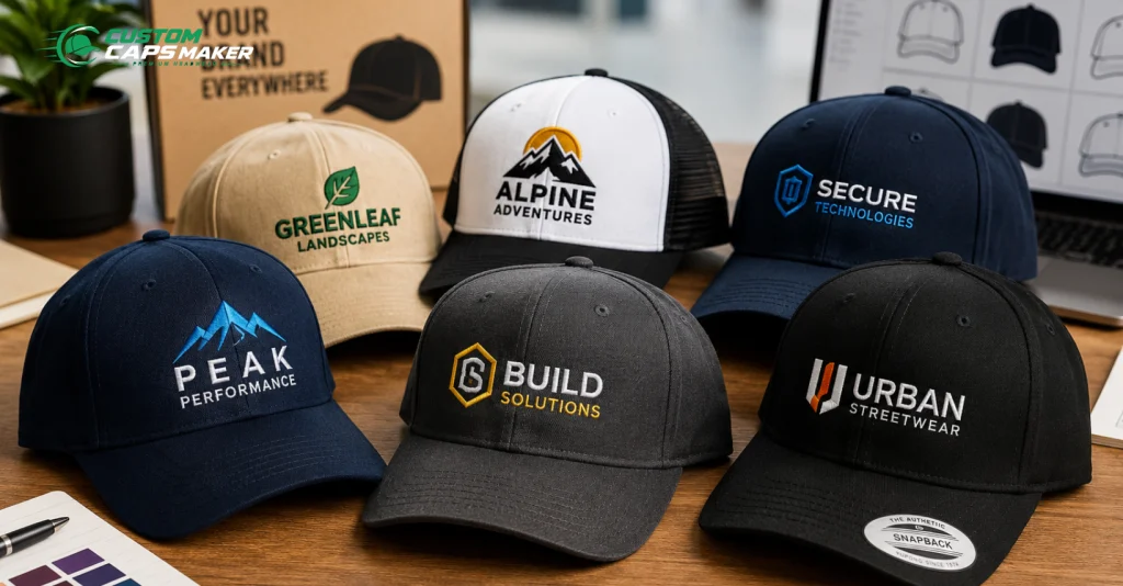 Embroidered Caps for Business Branding