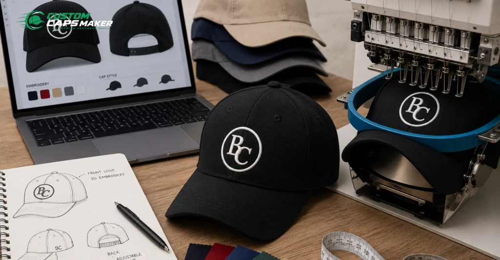 custom baseball caps with logo