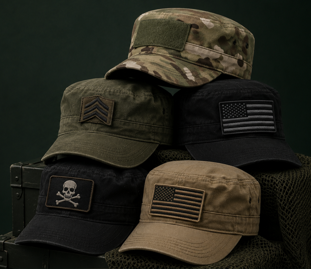 military caps