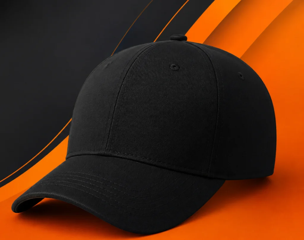 6 panel embroidered caps